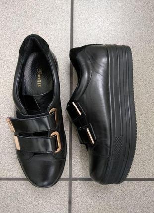 Шкіряні стильні сліпони , крипери , туфлі , кеди sharman