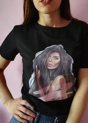 Футболка з принтом