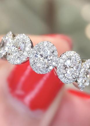 Кольцо серебро