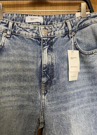 Новые стильные базовые джинсы 52 р reserved3 фото