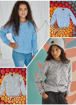 В‘язаний светр дівчинці 134-140р розпродаж