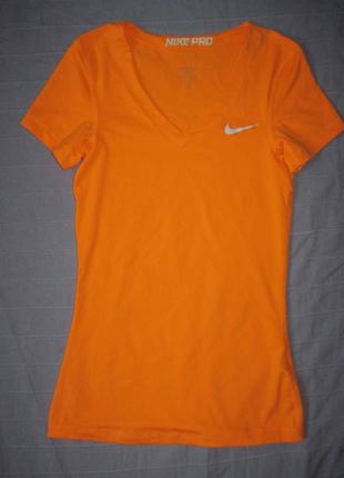Nike pro dri-fit (xs) спортивна футболка жіноча
