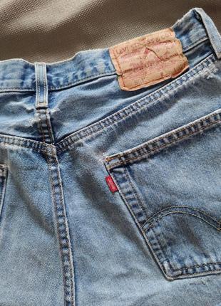 Джинсовые шорты levi's женские1 фото