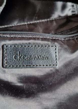 Мужская текстильная сумка кросс боди calvin klein4 фото