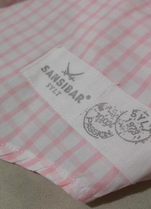 Нова сорочка рожева карта "sansibar' 52-54р5 фото