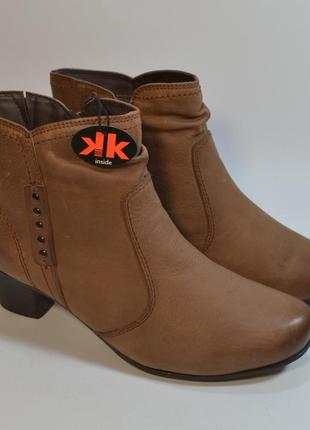 Jana германия оригинал! утепленные ботинки ботильоны  повышенного комфорта