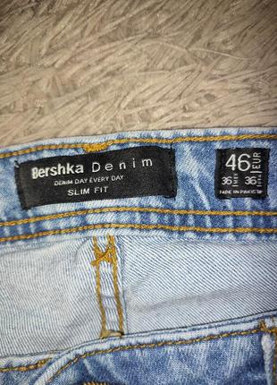 Стильные джинсы bershka на пышные формы.3 фото