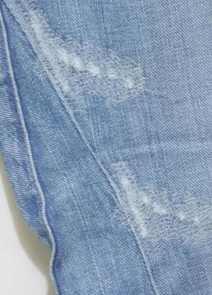 Нові джинси блакитні штопані w27 l32 'g-star' ark loose tapered8 фото