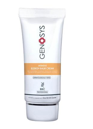 🤍genosys солнцезащитный матирующий интенсивный bb крем для лица ❕spf30 ❕intensive blemish balm cream ❕разлив❕1 фото