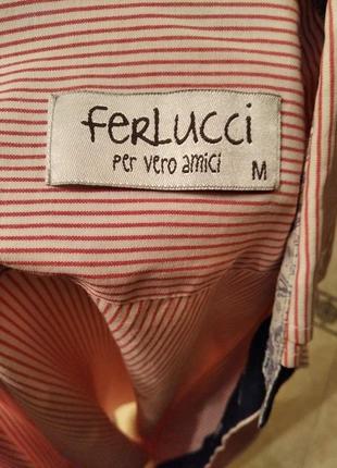Мужская рубашка итальянского бренда ferlucci1 фото