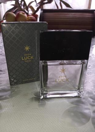 Туалетна вода luck avon, 30 мл