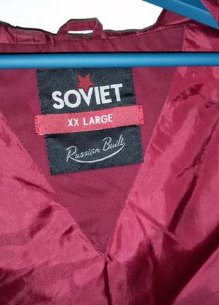 Гарна нова  куртка-вітровка бренду soviet jeanswear company , розмір xxl (52-54-56)4 фото