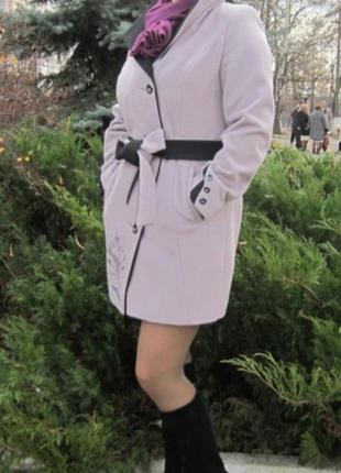 Пальто женское, 50 размер, кашемир1 фото