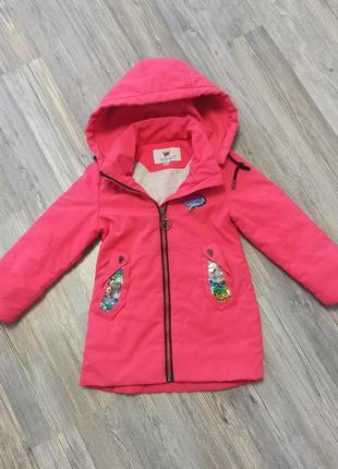 Весняне пальто, куртка для дівчинки