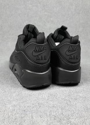 Чоловічі літні кросівки nike air max 90 surplus чорні модні кросівки найк аір макс чудової якості3 фото