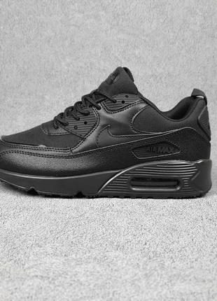 Чоловічі літні кросівки nike air max 90 surplus чорні модні кросівки найк аір макс чудової якості6 фото