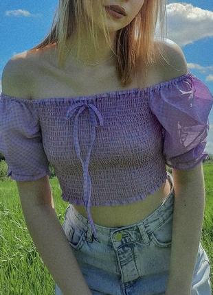 Топ gloria Smock jeans