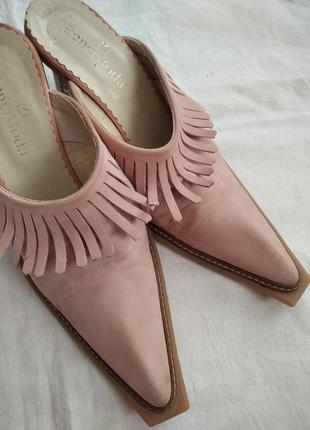 Босоніжки шльопанці-мюлі