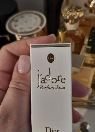 Оригинальный парфюм от dior j'adore parfum d'eau 5ml 5мл5 фото