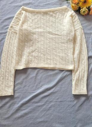 Джемпер пуловер светр укорочений3 фото