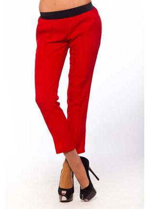 Брюки женские из габардина