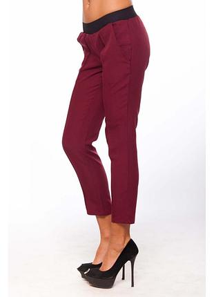 Брюки женские из габардина