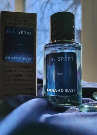 Тестер armand basi blue sport