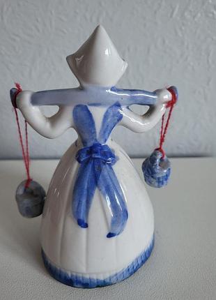 Делфтська порцеляна дзвоники леді делфтский фаянс фарфор колокольчики леди