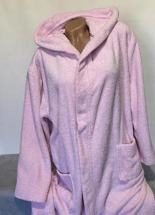 Женский махровый халат с капюшоном ( лот№79)4 фото