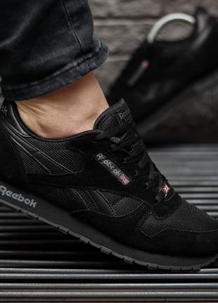Мужские кроссовки reebok classic, мужественные кроссовки рыбок класссик