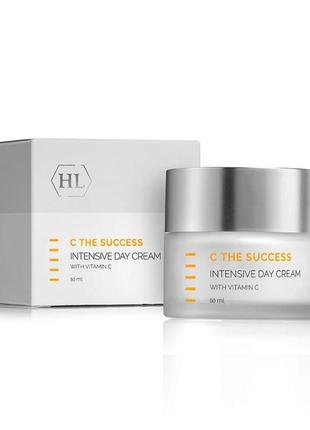 🤍holy land інтенсивний денний зволожуючий крем із вітаміном c cosmetics c the success intensive day cream ❕розлив❕1 фото