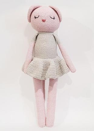 Кошечка, вязаная игрушка3 фото