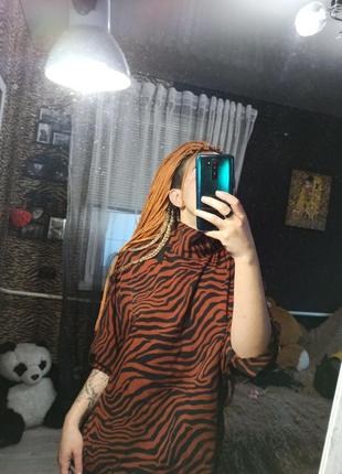 Шикарная блуза с тигровым принтом10 фото
