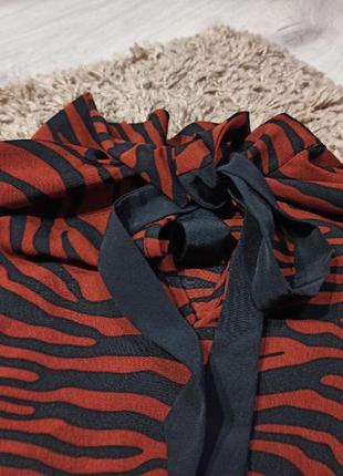 Шикарная блуза с тигровым принтом4 фото