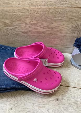 Яскраві крокси crocs crocband 11016-6qr2 фото