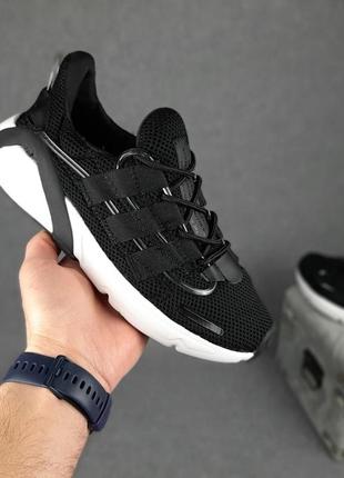 Чоловічі літні кросівки adidas yeezy 600 чорні на білій модні кросівки адідас ізі 600 чудової якості