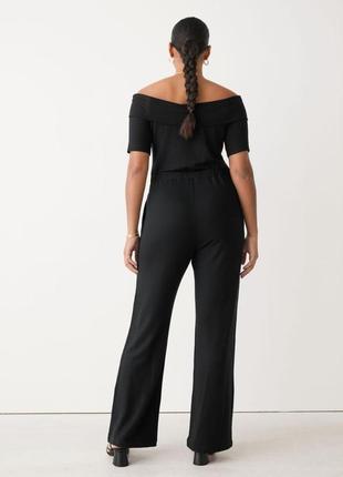 Комбінезон & other stories off-shoulder jumpsuit / xs9 фото