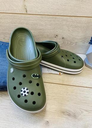 Классные мужские кроксы crocs crocband 11016-37p