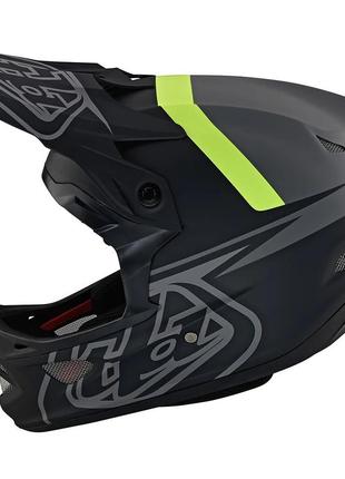 Вело шлем tld d3 fiberlite helmet [slant gray] md