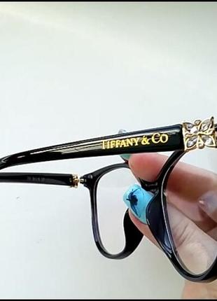 Имиджевые очки, качественная линза нулевка с бликом3 фото