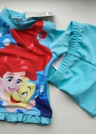 Купальник на девочку с защитой от солнца