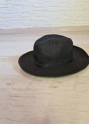 Стильная натуральная плетеная шляпа uniqlo3 фото