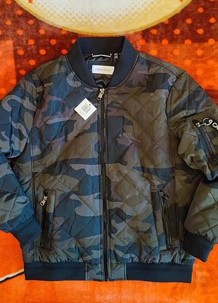 💯🏀 оригинал. утепленный бомбер calvin klein.