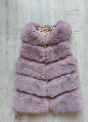 Меховая жилетка,шуба,безрукавка