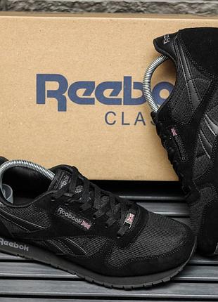 Мужские кроссовки reebok classic, мужественные кроссовки рыбок класссик5 фото