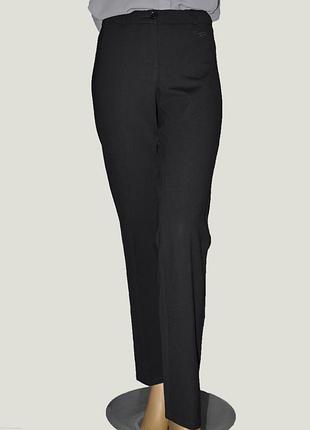 Черные штаны брюки со стрелками на резинке lavelle
