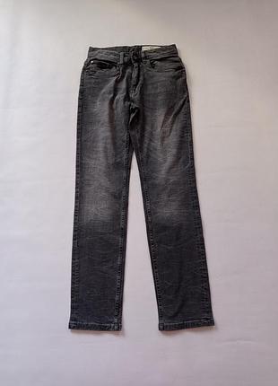 Livergy. серые джинсы мужские слим фит 46 размер.