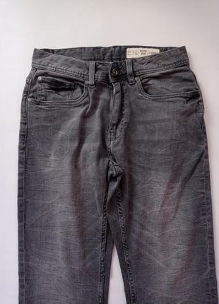 Livergy. серые джинсы мужские слим фит 46 размер.