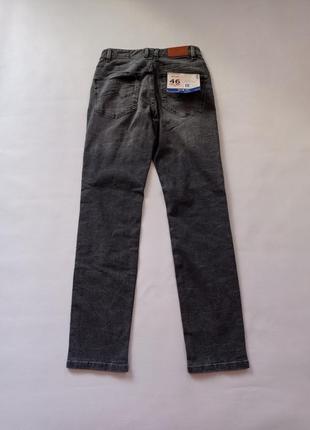 Livergy. серые джинсы мужские слим фит 46 размер.