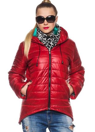 Демисезонная женская куртка- парка амина